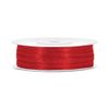 Satin Ribbon, Red, 3 mm / 50 m