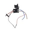 5PCS 16A Drill Switch Electric Cordless Hand Drill Table Saws Speed Controller 7.2V-24 V Push Button Controlling Drill Regulator Switch Replacement with Small Light