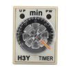Fafeicy Adjustable Delay Timer, H3Y-2 Delay Timer, 8-Pin Timer Relay, 0-60 Minutes, Multi-Purpose, Dial Type, 5A (110VAC)