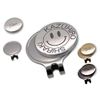 Golf Marker Round Circle Original Personalized Engraved Simple Clip Cute Design Smile