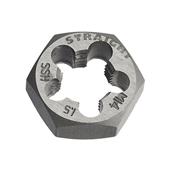 STRAIGHT 18-8145 HSS Dice, M14 x 1.5