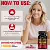 Beet Root Capsules 1300mg - Beetroot Supplement for Healthy Circulation, Energy