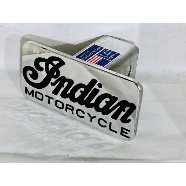 Indian motorcycle hitch cover Indian black