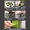 Cutter Chopper Vegetable and Fruit Slicer Pro 12 In 1 Multi Function Mandoline