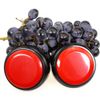 Recorder Button 30 Second,Record Sound Button for Gift Education Includes 2 AAA Batteries (Red+Black)
