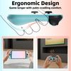 DAIERTEK Dockable Protective Case Blue for Nintendo Switch 2(2025) Thin Protector Cover Slim Carrying Split Shell Compatible with Switch2 & Joy Con