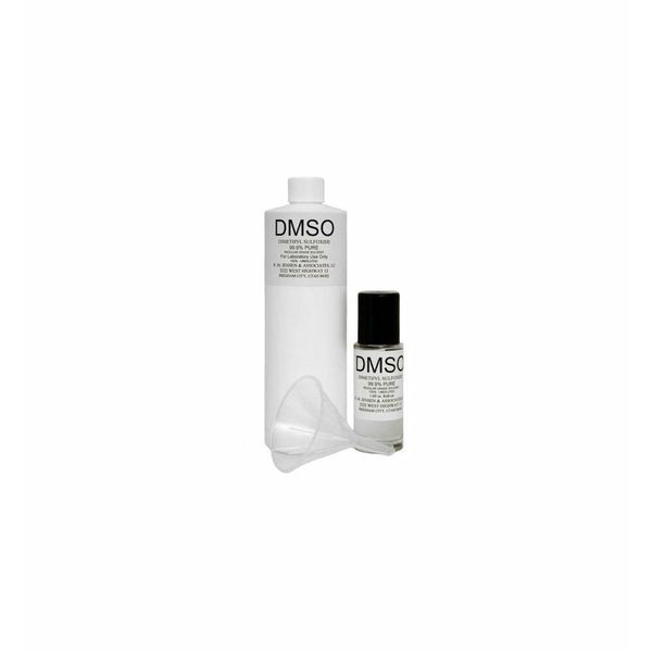 REGULAR GRADE DMSO REFILLABLE ROLL ON KIT WITH 16 OZ BOTTLE 99.9% PURE