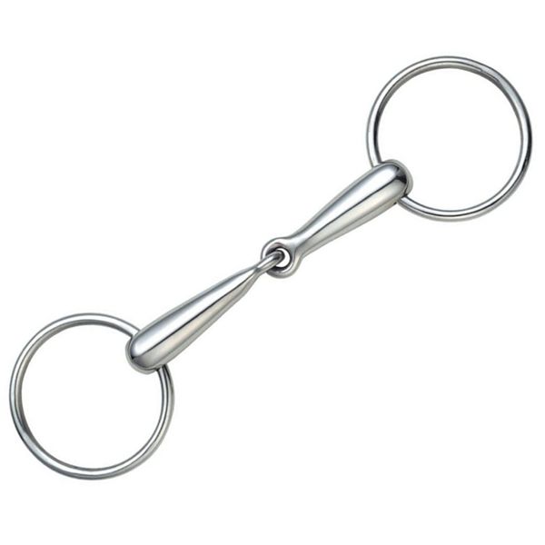 Shires Hollow Mouth Loose Ring Snaffle-As supplied 5 3/4"