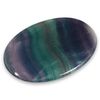 Rainbow Fluorite Palm Stone (Extra Grade) ~70x50mm