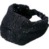 Hidden Voluminous Lace Band - blk