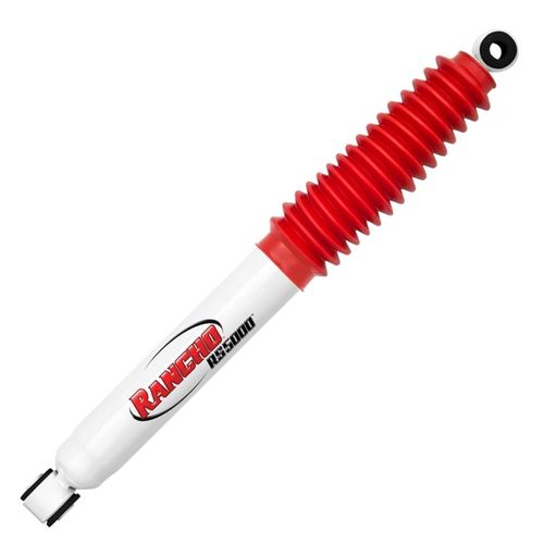 TrendsAuto Single Rancho RS5000 Series Steering Stabilizer fits 1999 2004 F250 Super Duty 4WD with Original Equipment Manufacturer Steering Damper Mounts | Includes TrendsAuto Decal