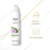 Dove Nourishing Secrets Dry Spray Antiperspirant Deodorant Waterlily & Sakura Blossom 3 Count for Women 48 Hour Sweat & Odor Protection 3.8 oz