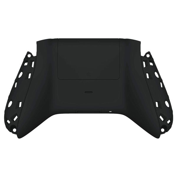 eXtremeRate Custom Back Cover Shell for Xbox Core Wireless Controller, Black Replacement Controller Battery Cover & Bottom Shell for Xbox Series X & S Controller
