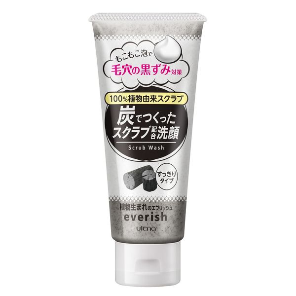 everish charcoal scrub face wash 135g