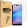 Mr.Shield Screen Protector For Huawei P20 Lite [Tempered Glass] [9H Hardness] [3-Pack] Screen Protector
