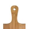 6pc 16x10" Bulk Plain Bamboo Serving Tray, Charcuterie Platter Cutting Board Set