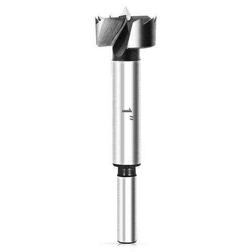 BAIDETS 1 Inch Forstner Bit - Forstner Drill Bit 1" for Wood by Round Shank