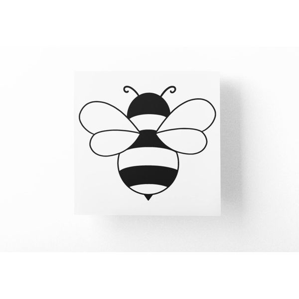 JasonCarlMorgan StickerCreations Bumble Bee 1 Sticker 280mm White