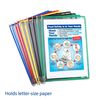 Tarifold Pivoting Pockets for Wall, Desk, and Rotary Systems - Letter Size- 10/Pack (Assorted)