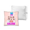 BTS 2 Pillow with Name - 16in insert included