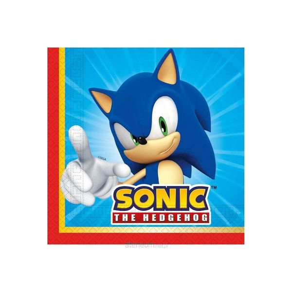 Sonic Party Napkins x 20