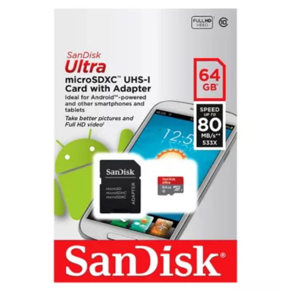 Sandisk Ultra Micro SD Card 64GB