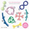 Zeus Duo Tri-Ring, 15cm (6in), Lilac, Co