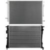 Radiator & AC Condenser Cooling Kit For 2017-2022 Chrysler Pacifica 3.6L 3604CC