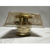 Wide Angle Peephole Door Viewer Door Scope 1-1/2" View Gold-plastic