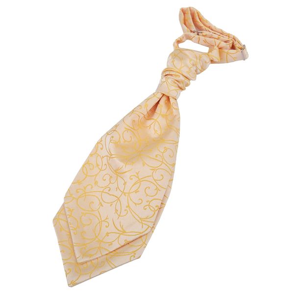 DQT New Swirl Boy's Scrunchie Cravats (Gold)