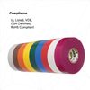 Scotch Vinyl Color Coding Electrical Tape 35, 1/2 in x 20 ft, White