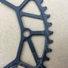 LITEPRO Ultra Lightweight 58T Chainring For BROMPTON Black 109g