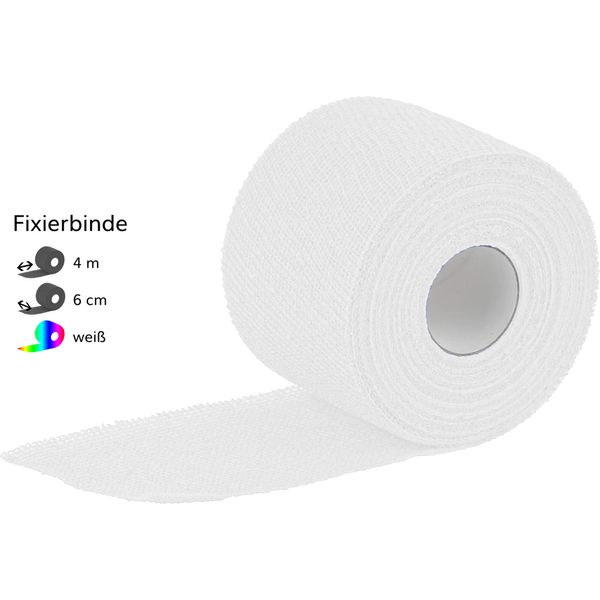 Gazofix kohäsive Fixierbinde 4m x 6cm, 1 St. Binde