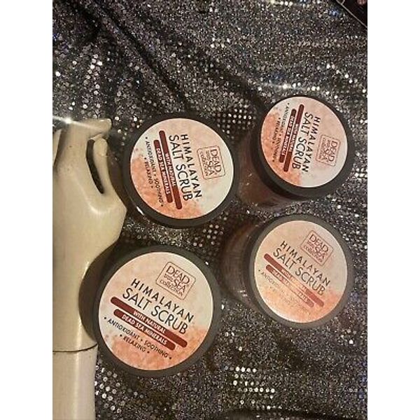 4 Dead Sea Collection Himalayan Salt Scrub Mineral 23.28 oz Jar Oil . New/sealed