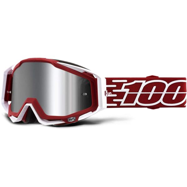 RACECRAFT PLUS (+) Goggle Gustavia - Injected Silver Flash Mirror Lens