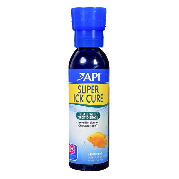 API White Spot Cure Freshwater and Saltwater Fish Medication, 118 ml