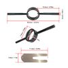 4Pcs Motorcycle Fork Spring Compressor Tool Aluminum Coil Spring Maintenance Repair Kit Fork Compression Tool,Fork Service Tool Kit