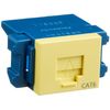 Panasonic Gutto Su CAT6 Data Modular Jack, yelow