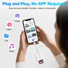 Ticenpe 2 in 1 USB C Lightning SD Card Reader for iPhone iPad, Macbook, Samsung, Camera, Laptop - SD/TF Card Adapter, 5Gbps Data Transfer, Plug & Play, Compatible with iOS, Android, Windows, Linux