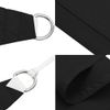 vidaXL Awning Oxford Fabric Triangular 4 x 5 x 6.4 m Black