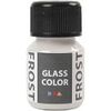 Creativ Company 35-Piece Glass Color Frost, White