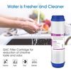 3 Pack Granular Activated Carbon Water Filter GAC Replacement -10 x2.5" 5 Micron