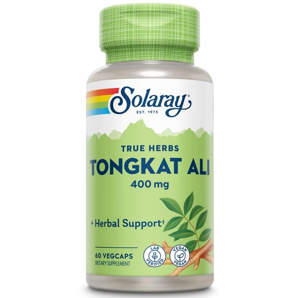 Solaray, トンカットアリ、400mg、ベジカプセル60粒