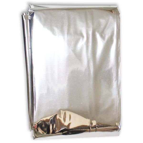 Impasse Pocket Sized, Reflective Emergency Blanket CAM-50500-Z06 : ( Pack of 2 Pcs. )