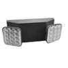 Hardwire LED Emergency Light Standard With Adjustable Heads, Backup Battery, UL Certified