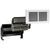 Cadet Register Series Electric Wall Heater Complete Unit (Model: RMC162W, Part: 63314), 5459/3070/2388 BTU, 240/208 Volt, 700/900/1600 Watt, White