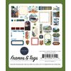 Echo Park Paper National Parks Frames and Tags, Various
