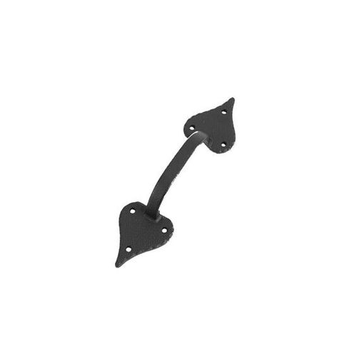 Garage Door Decorative Pull Handle 10 1/2″ Rough Iron Finish 1 3/4″ Height