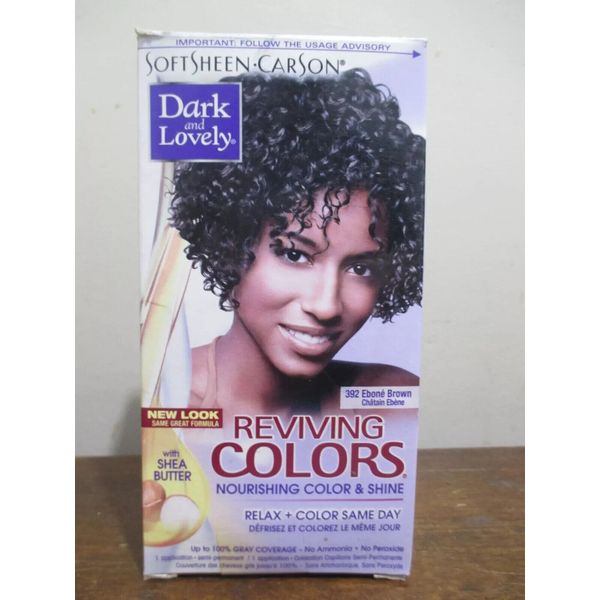 SoftSheen Carson Dark & Lovely Reviving Colors 392 Ebone Brown