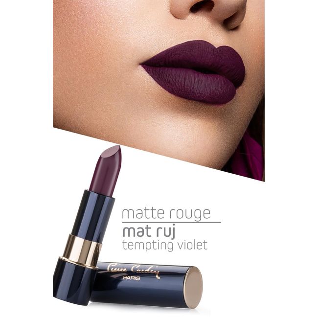 Pierre Cardin Matte Rouge Mat Ruj - Tempting Violet